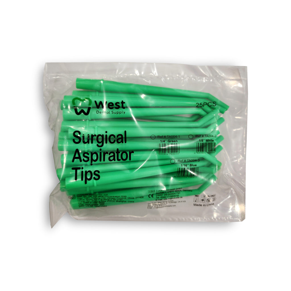 Surgical Aspirator Tips 1/4