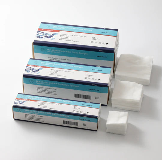Non-Woven Sponge (Cotton Guaze) 200pcs per box 2“ x 2