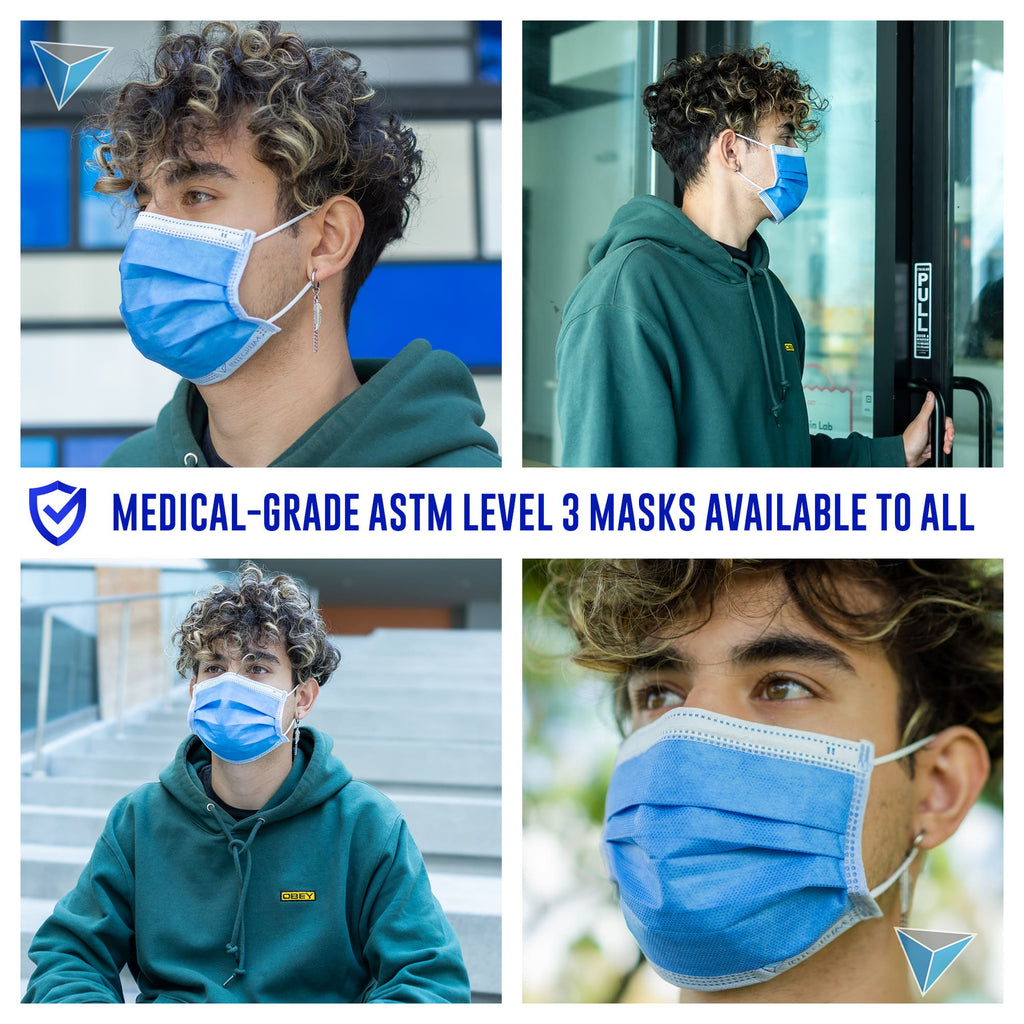 ASTM Level 3 Mask 4-Ply –  Medical Masks