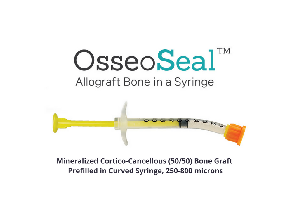 OsseoSeal Mineralized Cortico-Cancellous Bone Graft, 250-1000 microns
