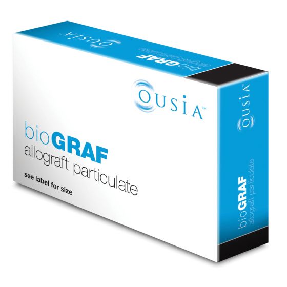 bioGRAF Allograft 0.25-1mm Mineral Cortico Cancellous Part 0.5cc