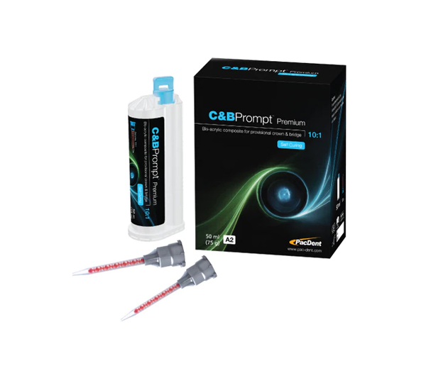 C&B Prompt 10:1, 50 ml (75gm),  10 mixing tips