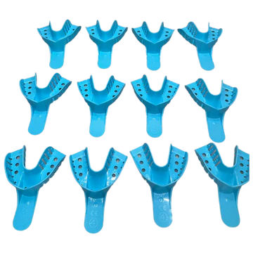 Disposable Dental Bite Trays impression trays 12pcs