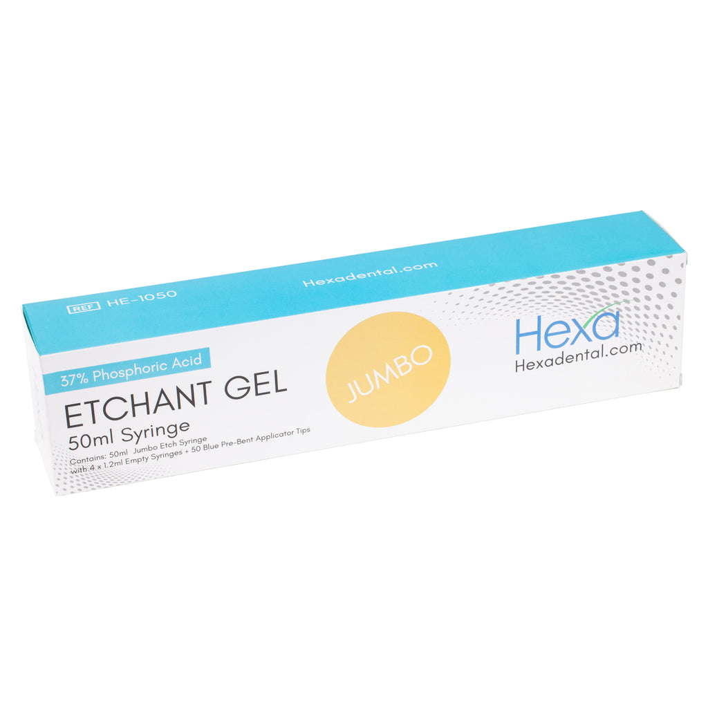 Hexa Etch Gel 37% , 50ml , Syringes Blue JUMBO