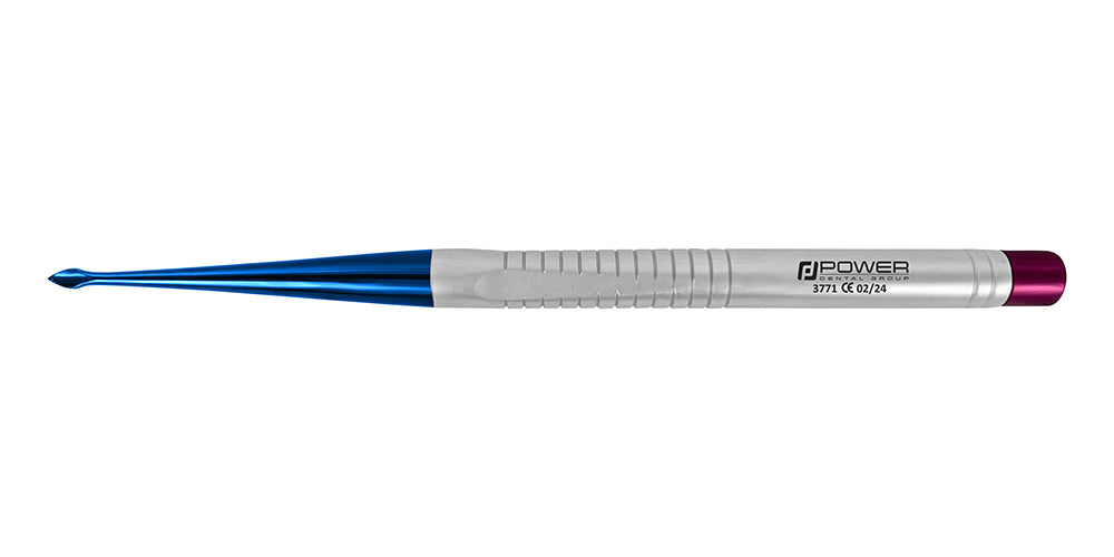 Accu Lux-Tome Spade Elevator Serrated Titanium