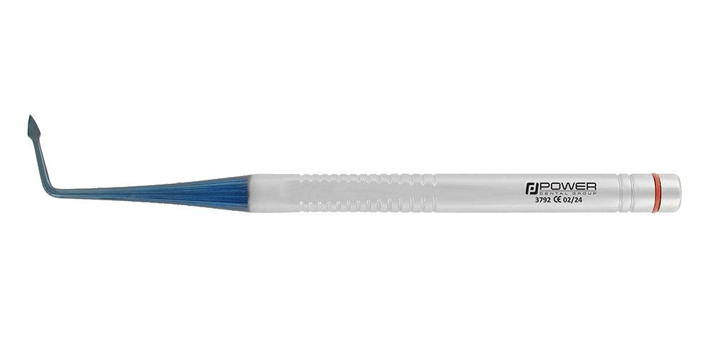 Accu Lux-Tome Spade Elevator Left, Serrated Titanium