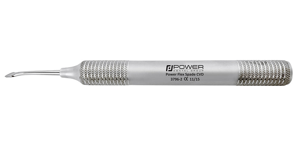 Power Flex Spade Luxator – Curved, Serrated
