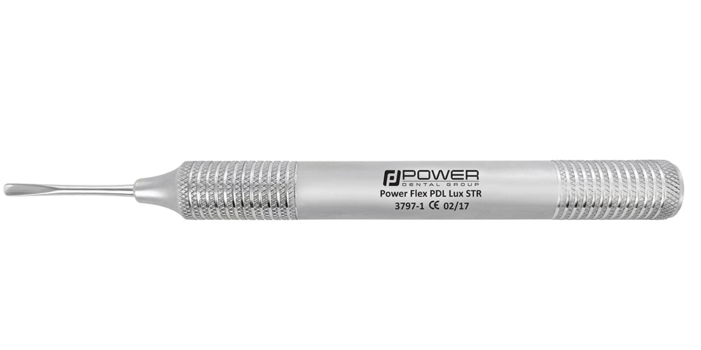 Power Flex Accu Lux-Tome Elevator 3 mm Straight, Serrated