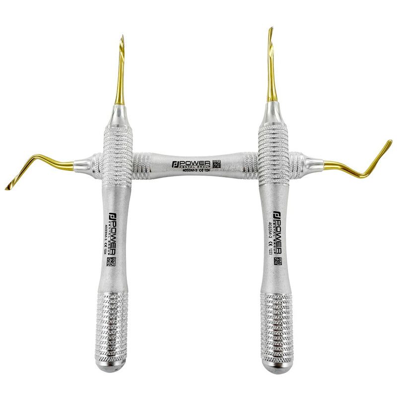 POWER FLEX TWIST ROOT PICK KIT – TITANIUM, SET OF 3