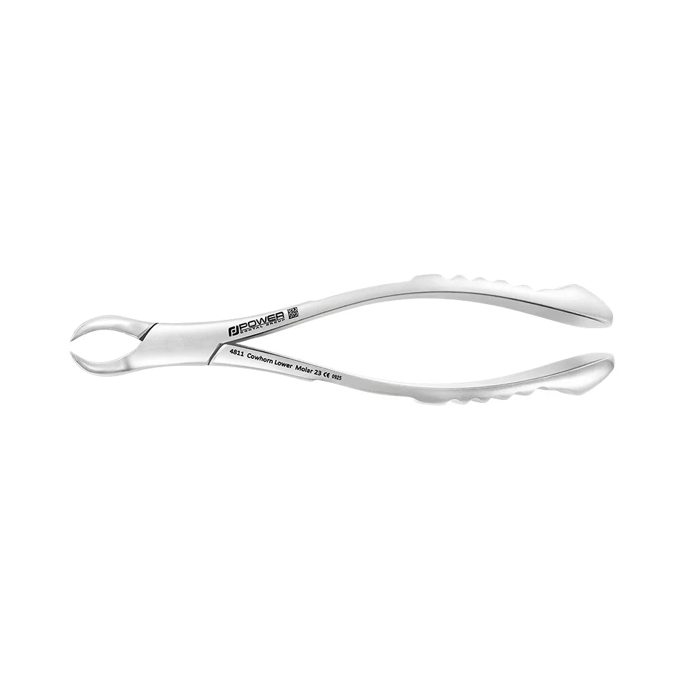 Extraction Forceps – American Pattern #23, Lower First & Second Molar Cowhorn