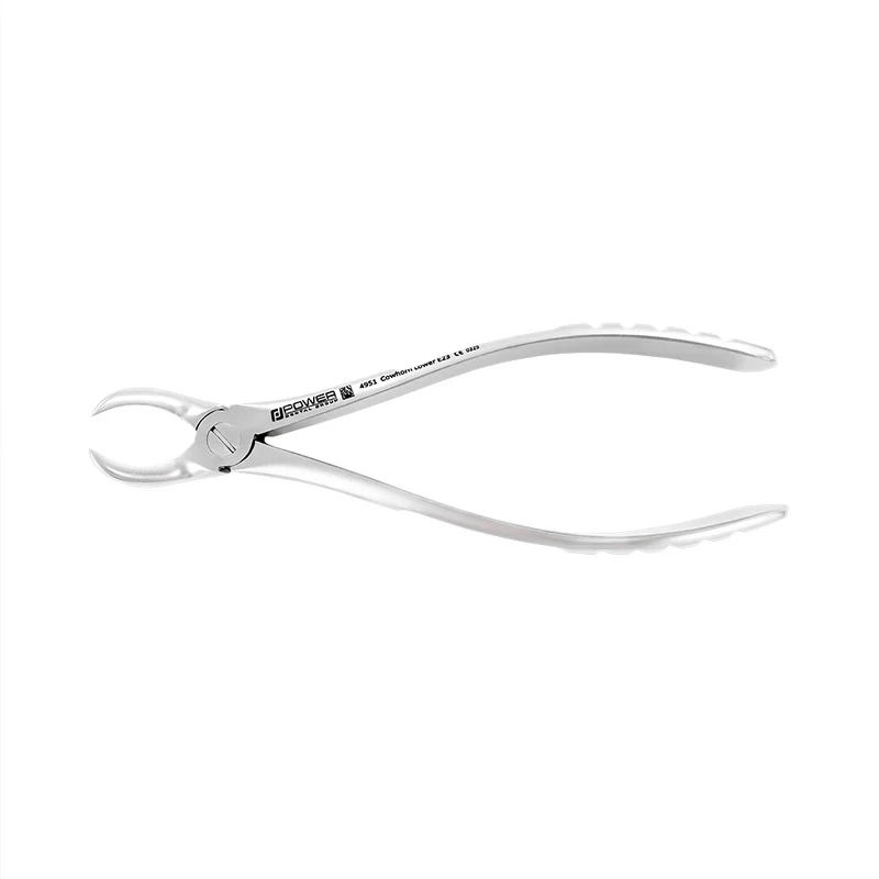 Atraumatic Extraction Forceps – English Pattern 23, Lower First and Second Molar (Cowhorn)