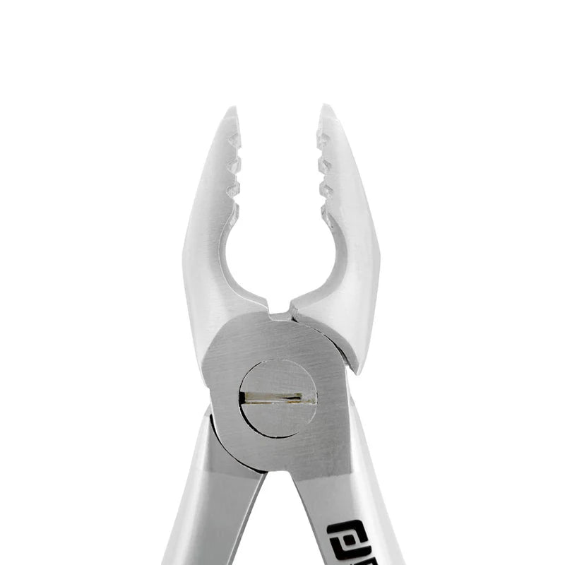 Power Atraumatic Extraction Forceps – Straight F3P, Upper Anteriors – Compact Handle