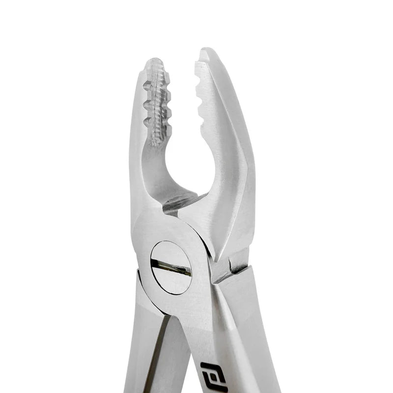 Power Atraumatic Extraction Forceps – Straight F3P, Upper Anteriors – Compact Handle