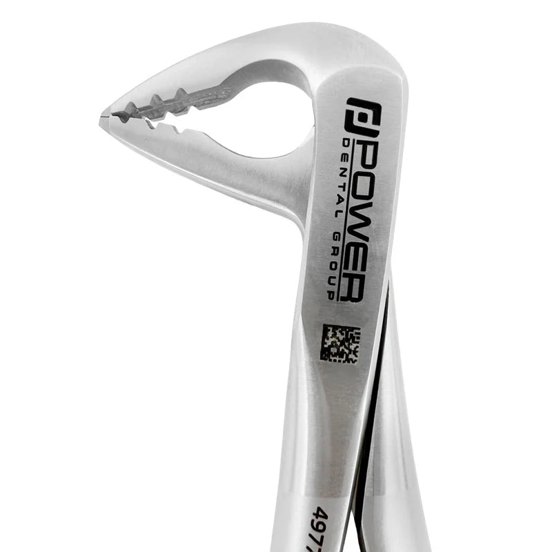 Power Atraumatic Extraction Forceps – Ash F4P, Lower Anteriors – Compact Handle