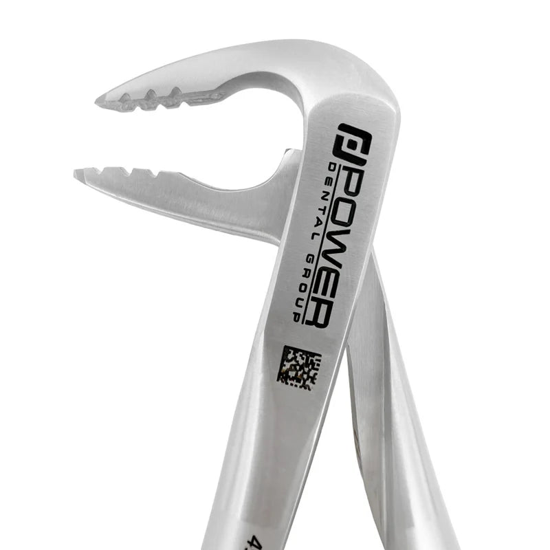 Power Atraumatic Extraction Forceps – Ash F4P, Lower Anteriors – Compact Handle