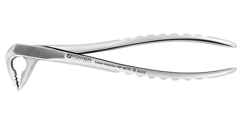 Power Atraumatic Extraction Forceps – Ash F4P, Lower Anteriors – Compact Handle