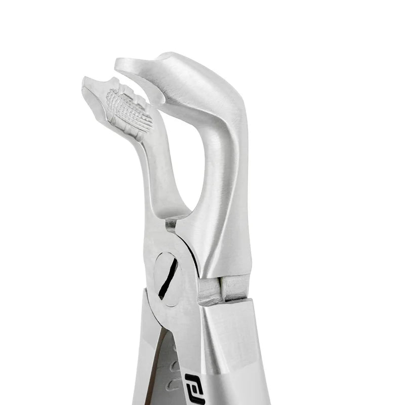 Power Atraumatic Extraction Forceps – Universal F7CP, Lower Molars, Modified Cowhorn – Compact Handle