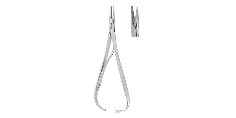 Mathieu Needle Holder - Straight, 14 cm (5.5