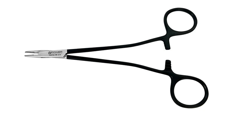 Straight Micro Needle Holder Crile-Wood Black Edition, 15 cm