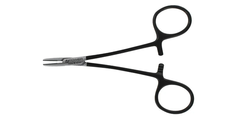 Straight Needle Holder Derf T/C, Black Edition, 11.5 cm