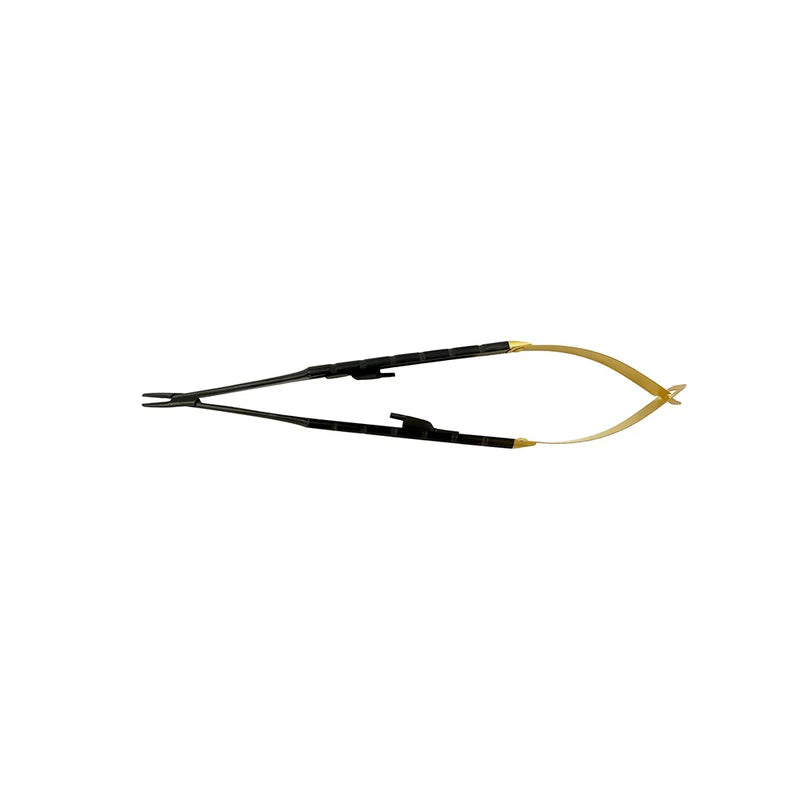 Straight Needle Holder Castroviejo – Black Edition, 18 cm