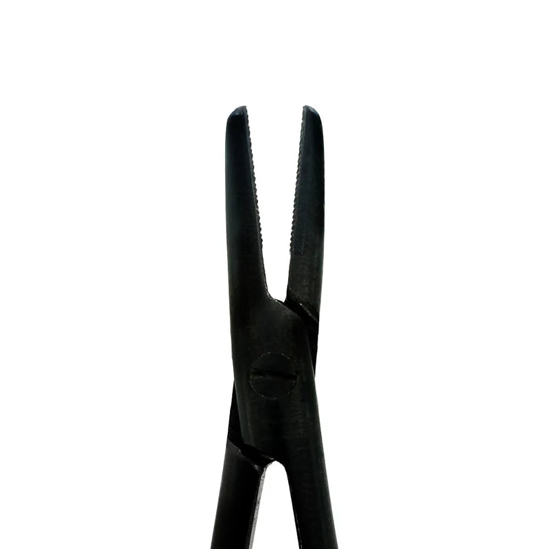 Curved Needle Holder Castroviejo – Black Edition, 18 cm