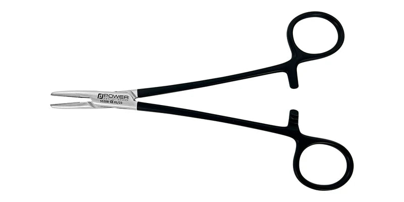 Straight Needle Holder Mayo-Hegar – Black Edition, 16 cm