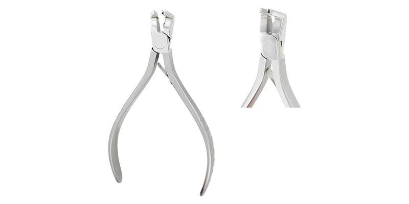 Orthodontic Distal End Flush Cutter T/C, Safety Hold, 12 cm, Max Cutting Wire Size .020 / .018 .025