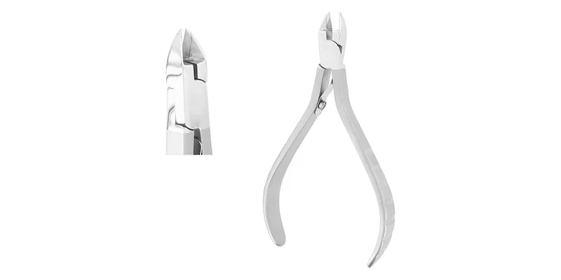 Orthodontic Ligature Cutter T/C, Slim, 15 Angled, 13 cm, Max Cutting Soft Wire Size .020