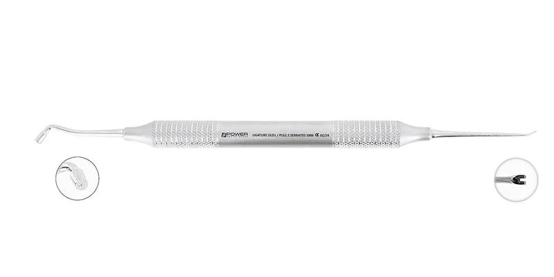 Orthodontic Ligature Old1 and Plugger 2.5 Serration