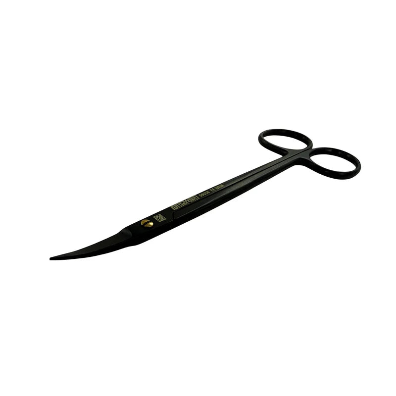 Kelly Super Cut Suture Scissors – Curved, 6.3 in (16 cm) – Black Titanium