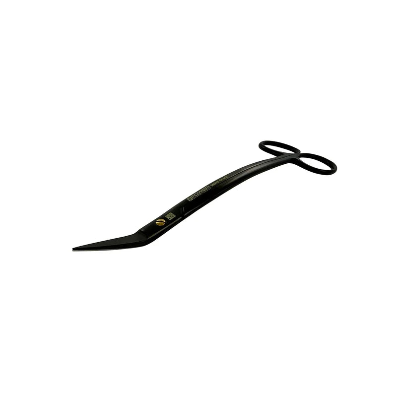 Dean Super Cut Suture Scissors – Curved, 6.9 in (17.5 cm) – Black Titanium