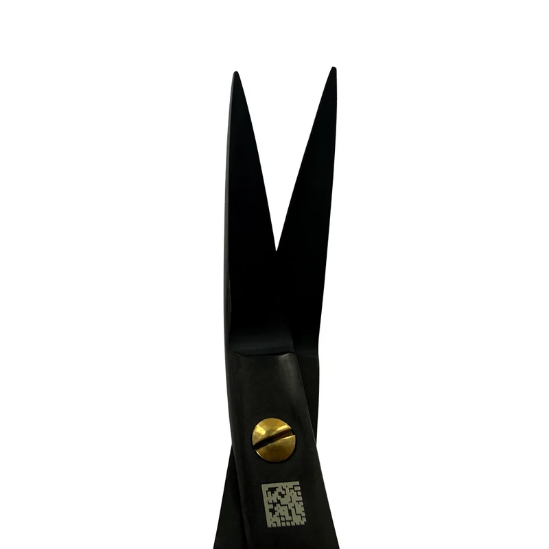 Dean Super Cut Suture Scissors – Curved, 6.9 in (17.5 cm) – Black Titanium
