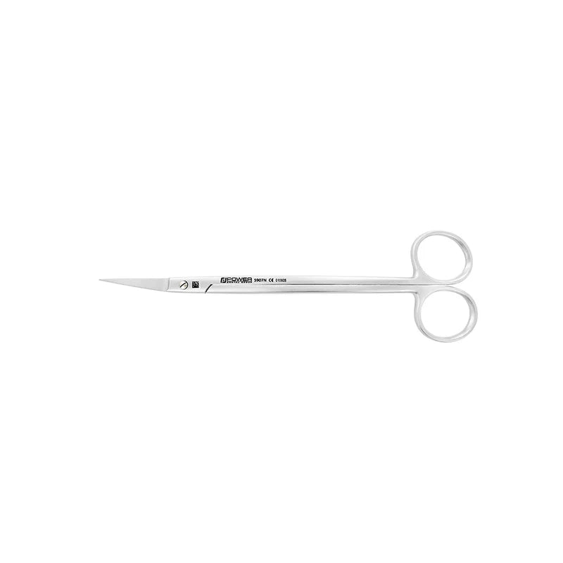 Dean Scissors – Curved, 6.9 in (17.5 cm) – Gold Titanium Screw