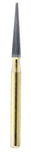 9714 10-Pk Multi use Trimming & Finishing Burs. T-Series Taper Round End Shaped