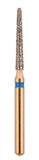 G/199-014S | (850) 10-Pk , Multi use Gold Diamond Burs (Round End Taper Shaped)