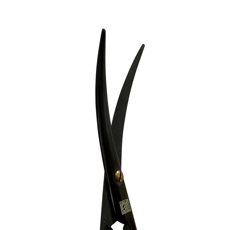 Metzenbaum Super Cut Suture Scissors – Curved, 5.7 in (14.5 cm) – Black Titanium