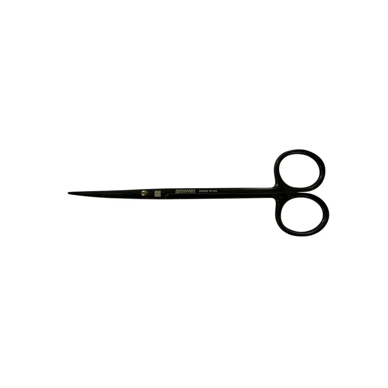 Metzenbaum Super Cut Suture Scissors – Curved, 5.7 in (14.5 cm) – Black Titanium