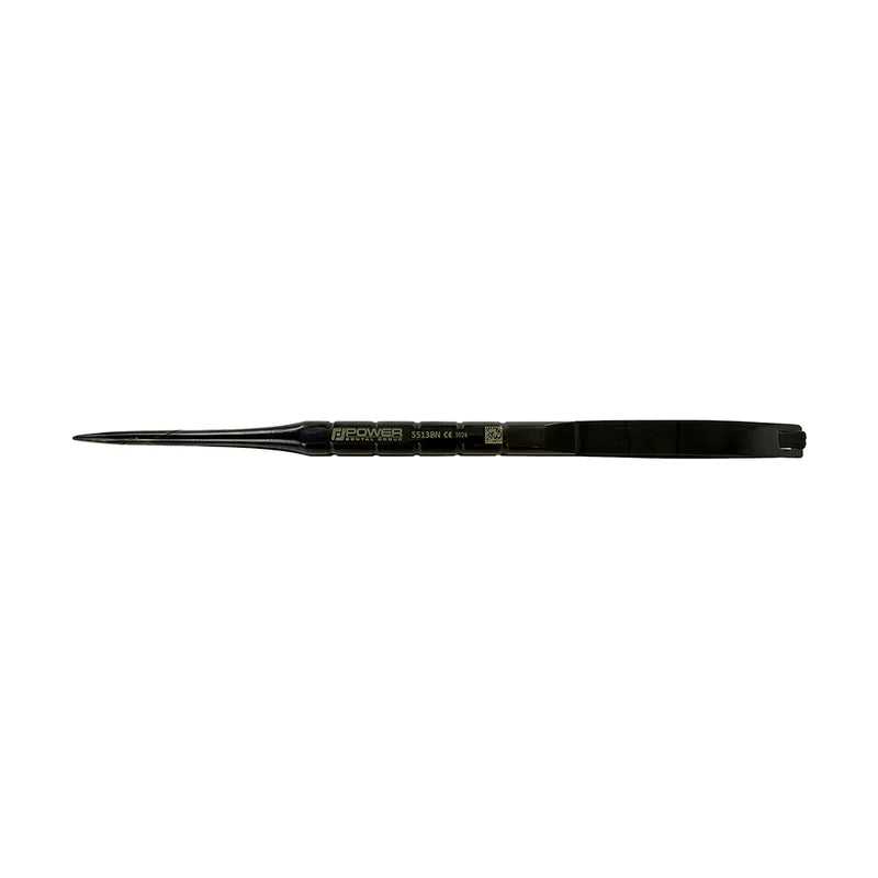 Power Straight Needle Holder Castroviejo – Titanium, T/C, 16 cm – Black Edition