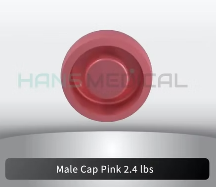 Male Cap (4pcs/Pack) - Pink