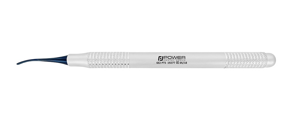 Delicate Titanium Periotome PT-5 PPAEL Curved, Single Ended