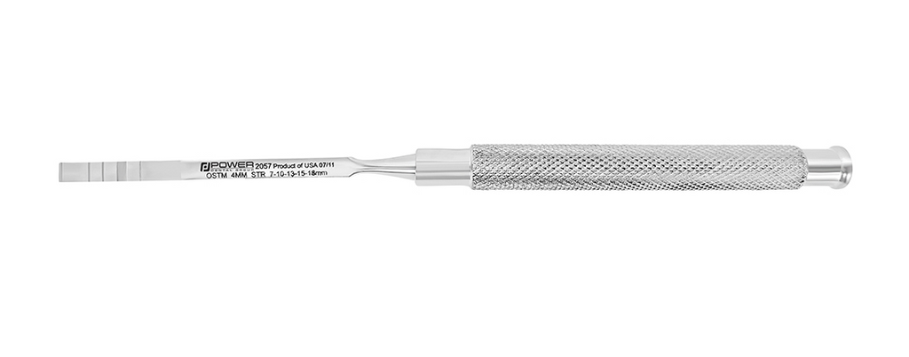Osteotome 4 mm Straight (7-10-13-15-18 mm)