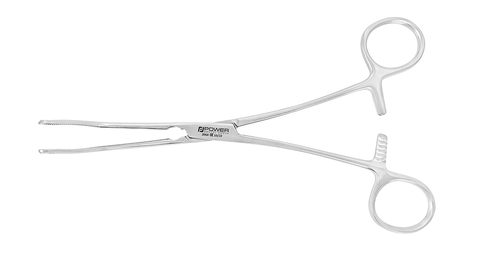 Forcep Cortical Bone Block 19 cm Curved