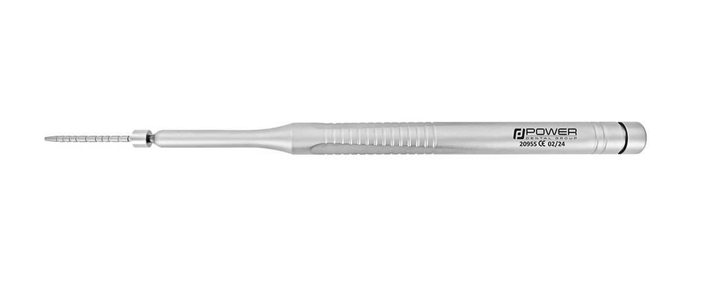 Osteotome 2.0 mm Concave, Long Straight with Key