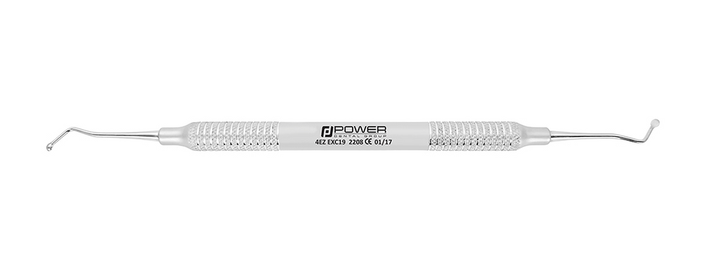 Excavator 19 - Round Spoon Tips Ø2.2 mm, Double-Ended