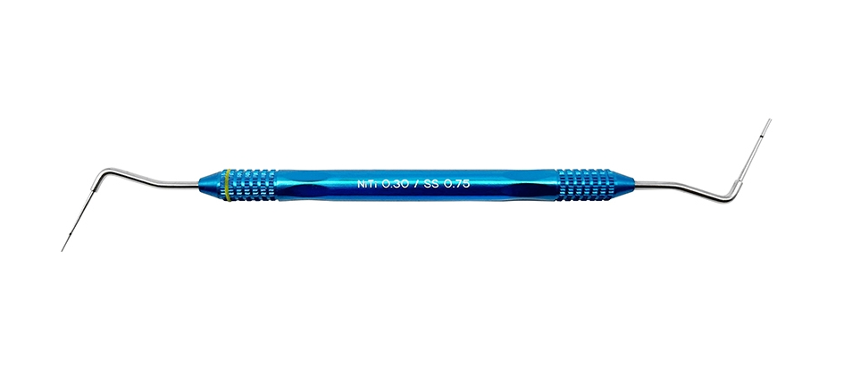 NiTi Endo Plugger 0.30 / Stainless, 0.75 mm, Blue Handle