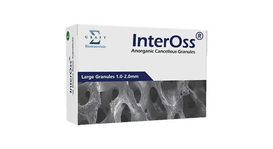 SigmaGraft InterOss Anorganic Cancellous Granules Large 1.0-2.0 mm