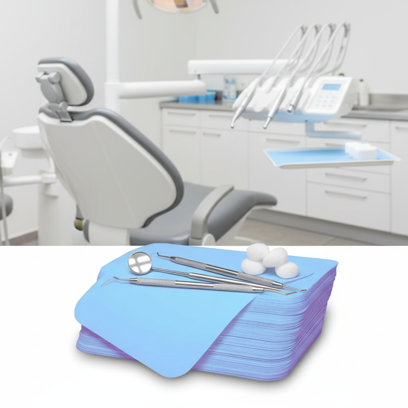 Dental Tray Paper Tray Covers 1,000pcs Pack 8-1/2