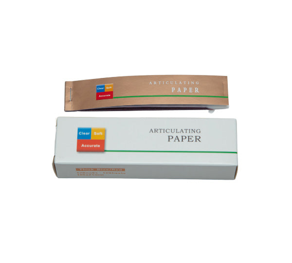 Articulating Paper Straight Thin Blue,30 microns,10 books x 40sheets/box